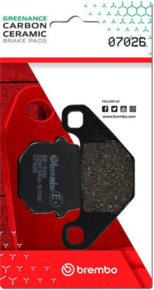 Peugeot VIVACITY 50 99-07 m.fl. bremseklodser, Carbon keramisk (OEM) - Brembo