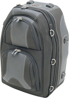 PILLION AND REAR RACK BAG BLACK - Pitboxen.dk