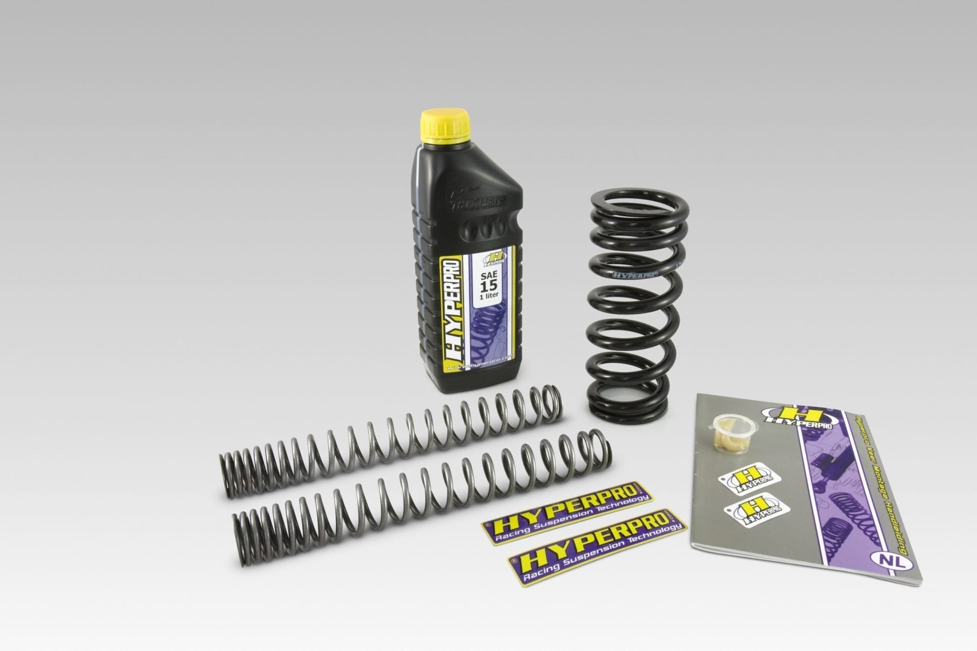 Hyperpro progressive fjedre. Kombi fjeder kit