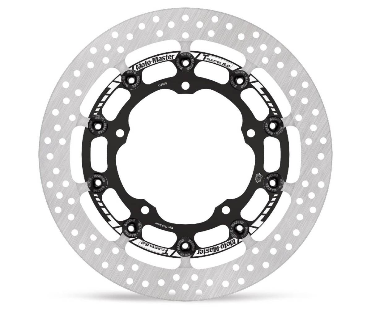 Bremseskive til MC. Racing bremseskive til Yamaha R1 og R6 - Moto-master Halo T-Floater, 6mm Racing