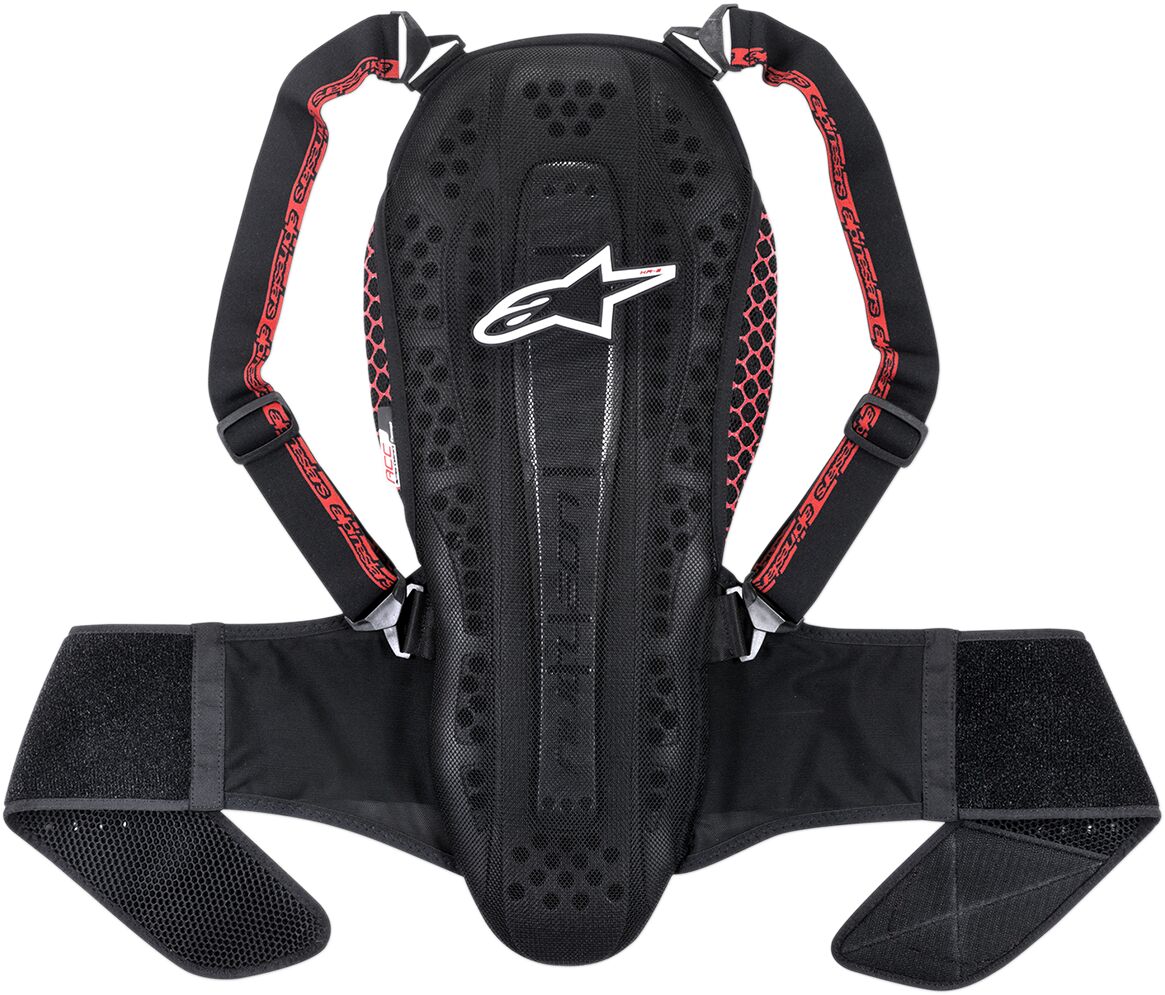 Rygbeskytter - Alpinestars Nucleon KR2 - Sort/rød - Pitboxen.dk