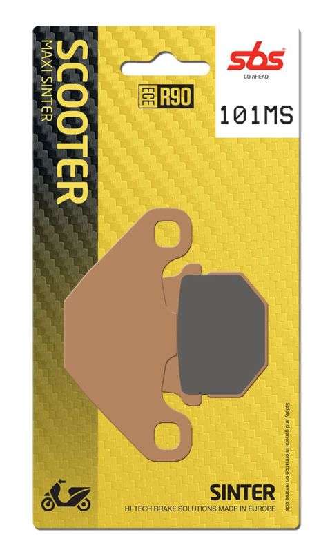 SBS 101MS Bremseklodser Sinter – Gade Maxi Scooter - Pitboxen.dk
