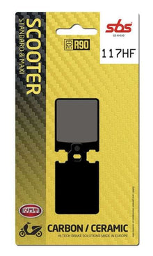 SBS 117HF bremseklodser – keramisk materiale til gade og touring - Pitboxen.dk