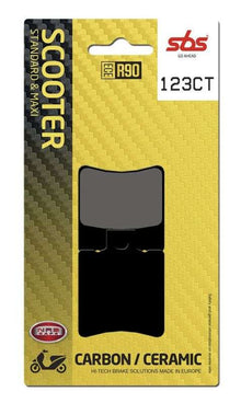 SBS 123CT bremseklodser – Carbon keramisk til gade og scooter - Pitboxen.dk