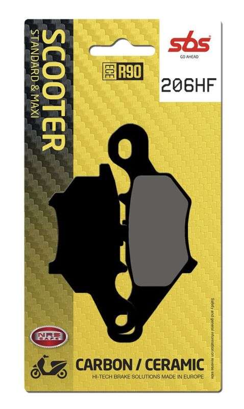 SBS 206HF bremseklodser keramisk – gade og touring - Pitboxen.dk