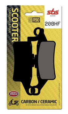 SBS 208HF bremseklodser – keramisk materiale til gade og touring - Pitboxen.dk