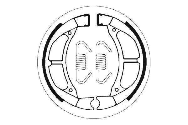 SBS 2182 Bremsebakker - () - Pitboxen.dk