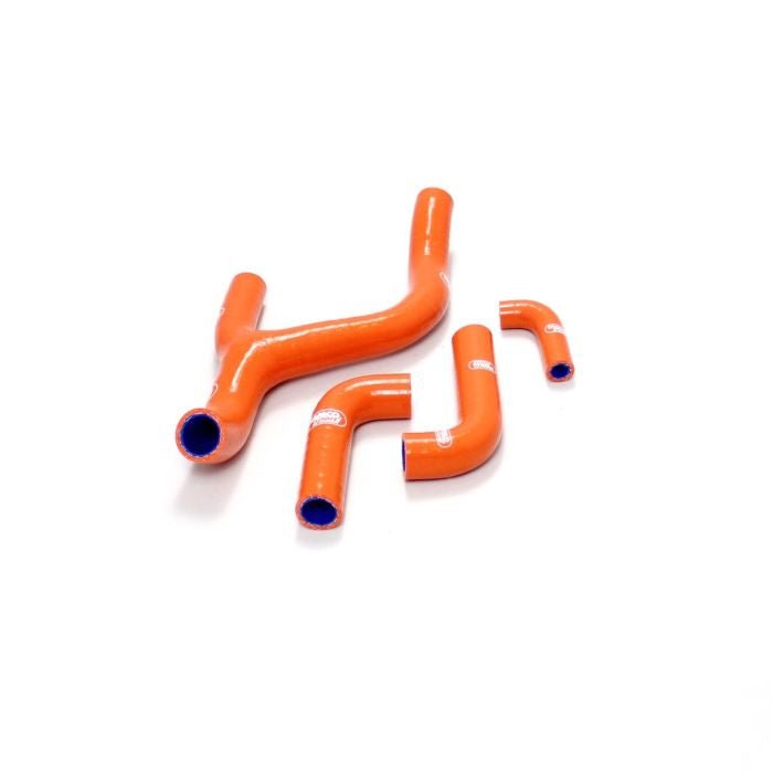 Silikone kølerslanger til KTM EXC - F 250 / 350 m.fl (Se vehicle fitment) - Orange - Pitboxen.dk