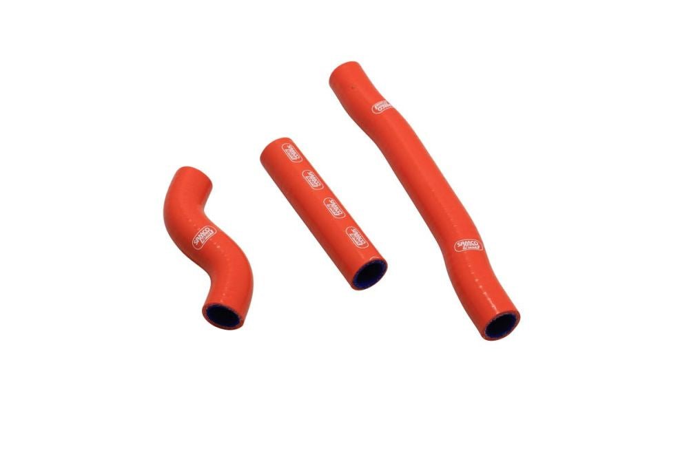 Silikone kølerslanger til KTM SX250 / XC250 / XC 300 (17 - 18) - Orange - Pitboxen.dk