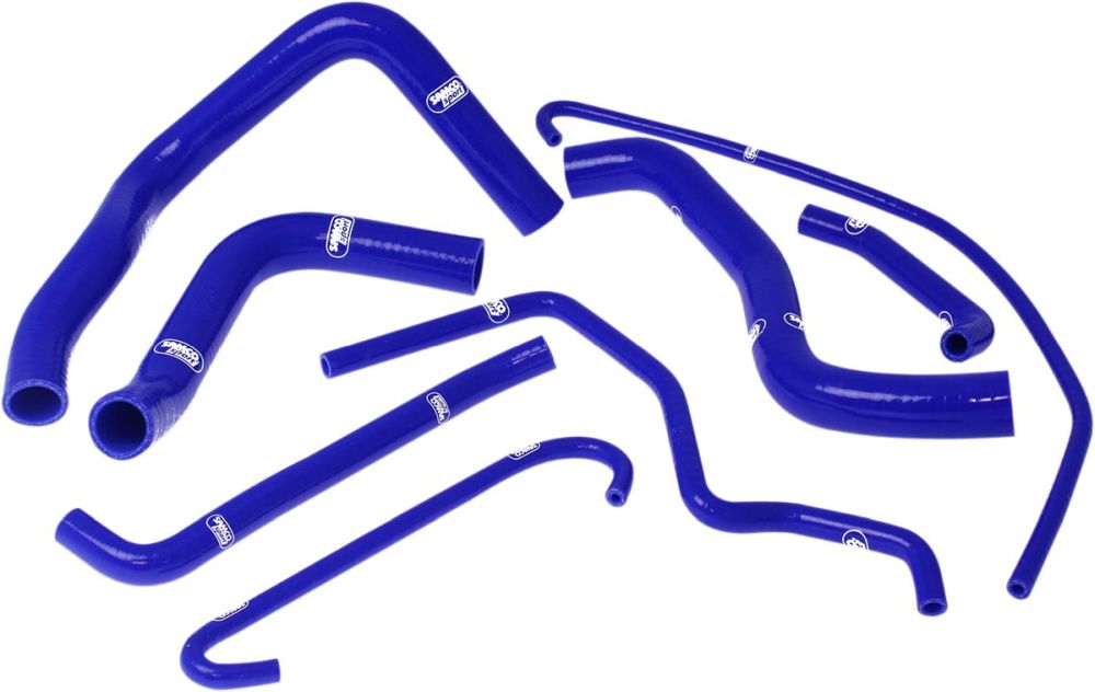 Silikone kølerslanger til Suzuki GSXR600 / GSXR750 (06 - 10) - Blå - Pitboxen.dk