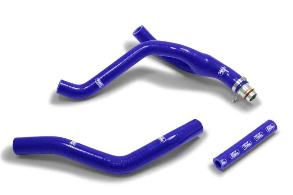 Silikone kølerslanger til Yamaha WR250F / YZ250F (19 - 24) - Blå - Pitboxen.dk