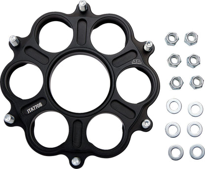 Sort alu bagkædehjul - JTA770B - JT Sprockets - Pitboxen.dk