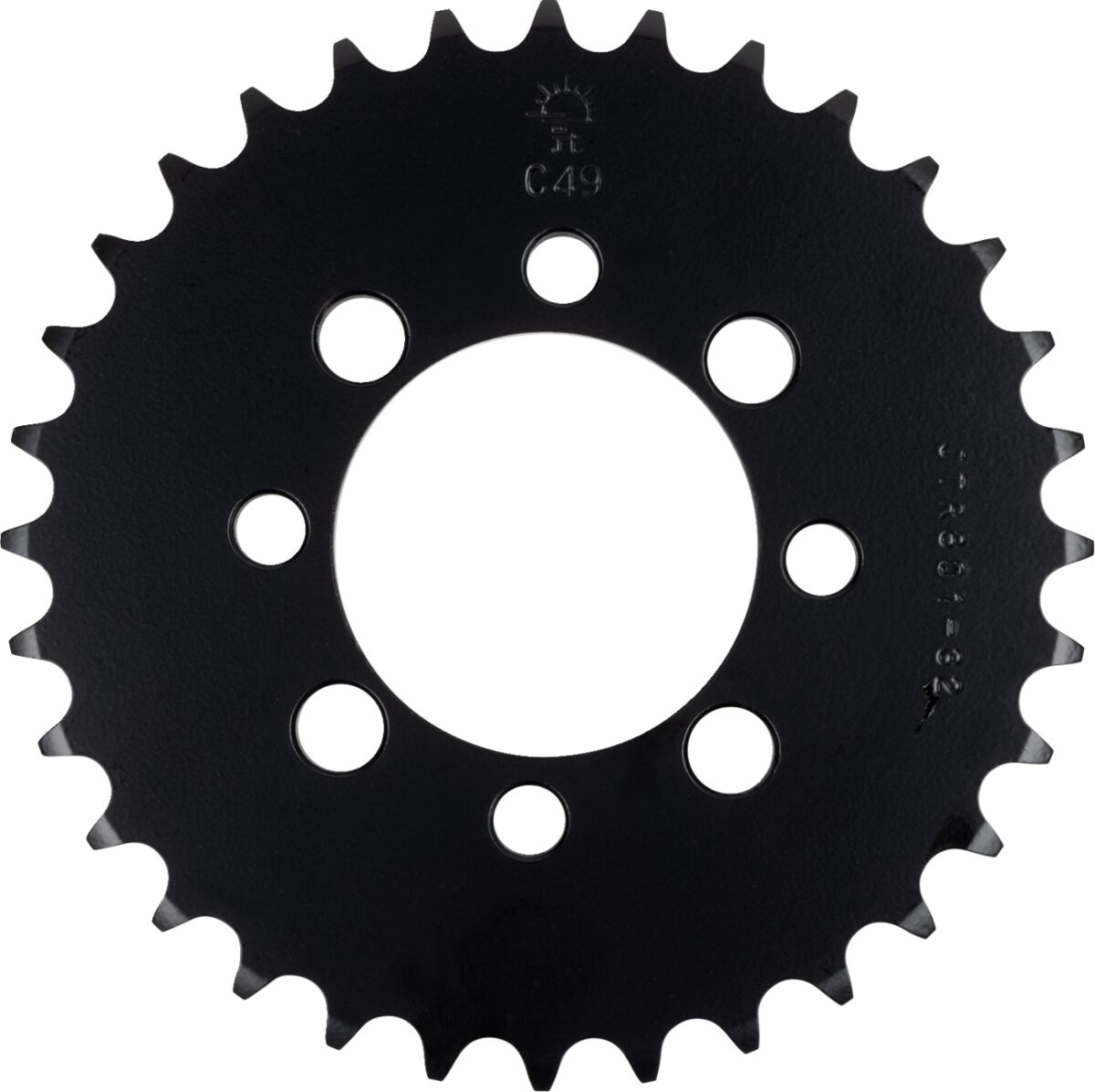 Sort stål bagkædehjul 32T 420 - JTR801.32 - JT Sprockets - Pitboxen.dk
