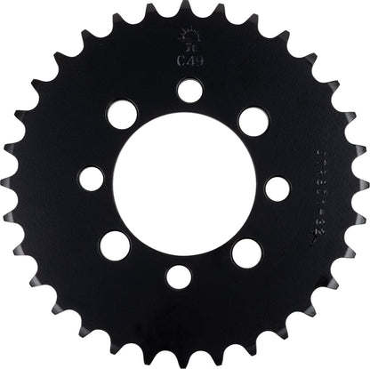 Sort stål bagkædehjul 32T 420 - JTR801.32 - JT Sprockets - Pitboxen.dk