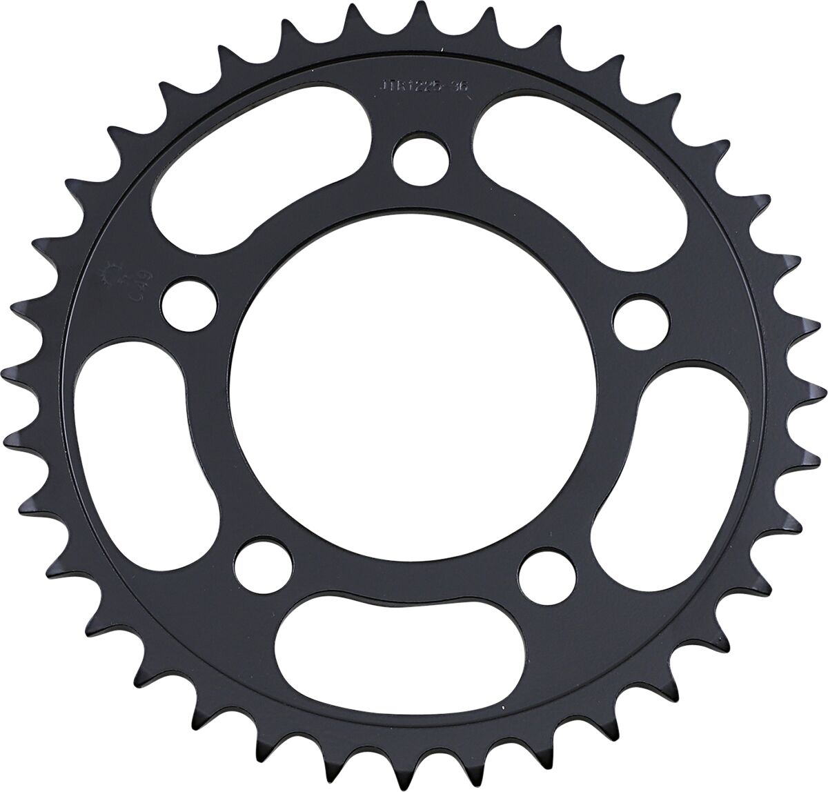 Sort stål bagkædehjul 36T 520 - JTR1225.36 - JT Sprockets - Pitboxen.dk