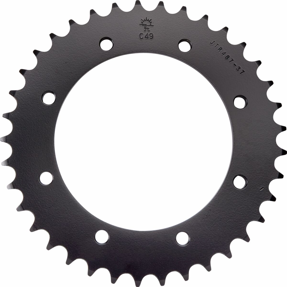 Sort stål bagkædehjul 37T 520 - JTR487.37 - JT Sprockets - Pitboxen.dk