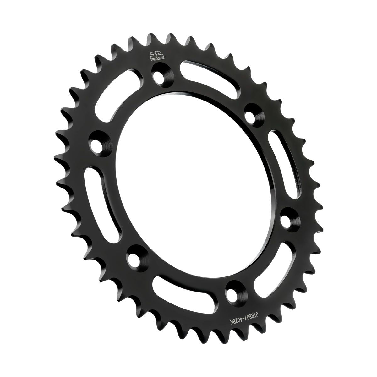 Sort stål bagkædehjul 40T 520 - JTR897.40ZBK - JT Sprockets - Pitboxen.dk