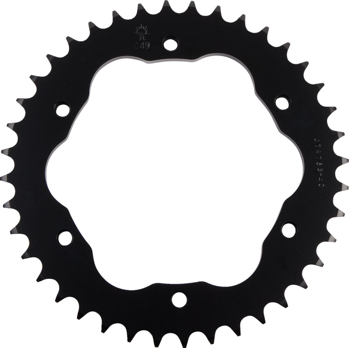 Sort stål bagkædehjul 40T 530 - JTR763.40 - JT Sprockets - Pitboxen.dk