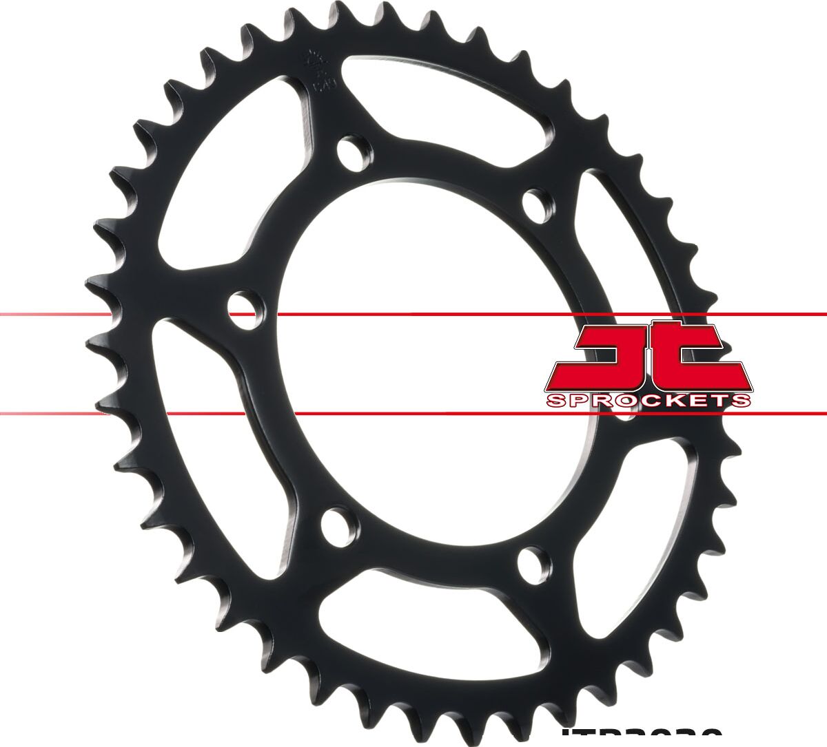 Sort stål bagkædehjul 41T 520 - JTR2020.41 - JT Sprockets - Pitboxen.dk