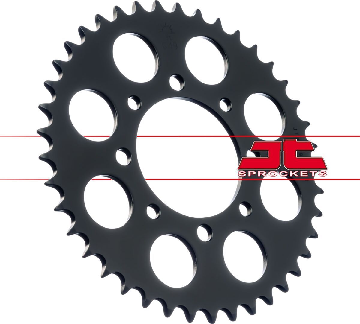 Sort stål bagkædehjul 41T 520 - JTR819/2.41 - JT Sprockets - Pitboxen.dk