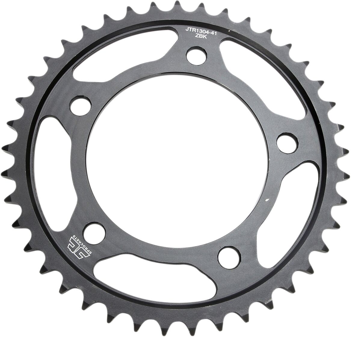 Sort stål bagkædehjul 41T 525 - JTR1304.41ZBK - JT Sprockets - Pitboxen.dk
