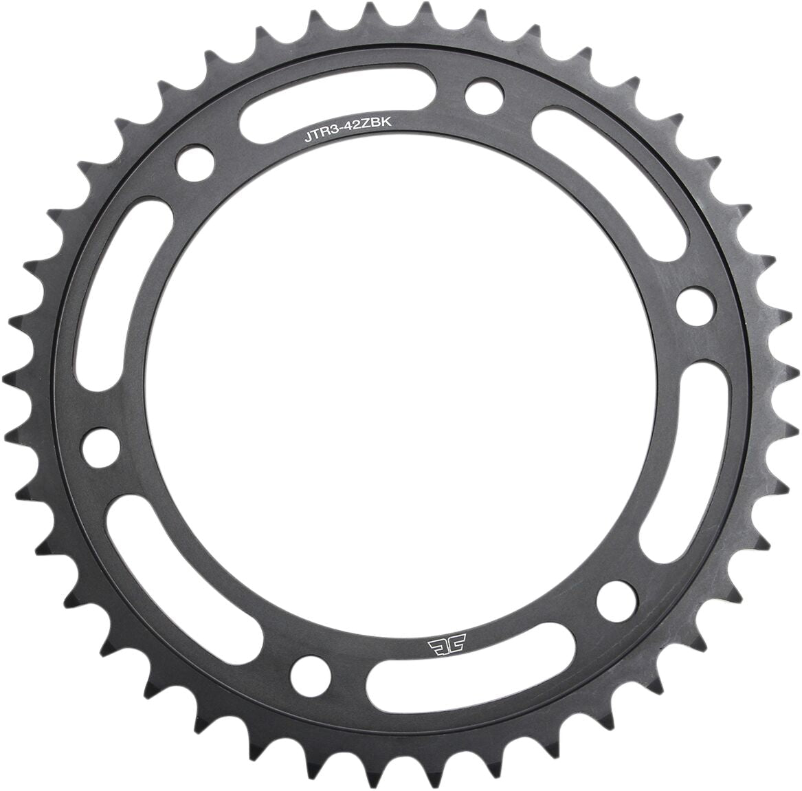Sort stål bagkædehjul 42T 525 - JTR3.42ZBK - JT Sprockets - Pitboxen.dk