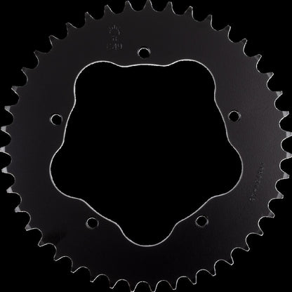 Sort stål bagkædehjul 43T 520 - JTR751.43 - JT Sprockets - Pitboxen.dk