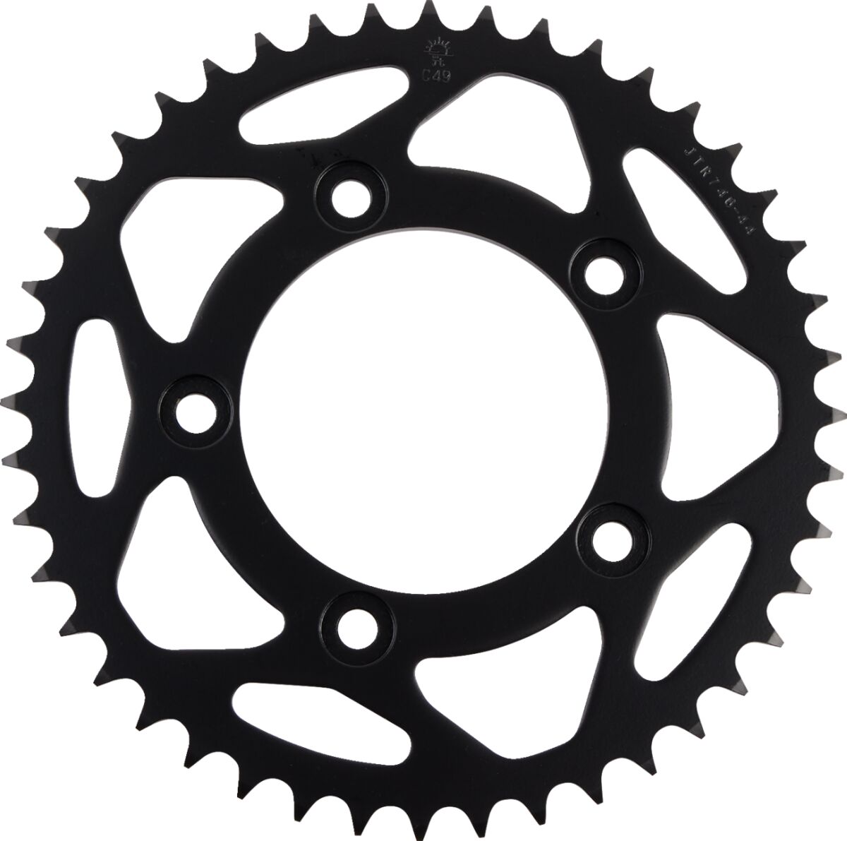 Sort stål bagkædehjul 44T 520 - JTR746.44 - JT Sprockets - Pitboxen.dk