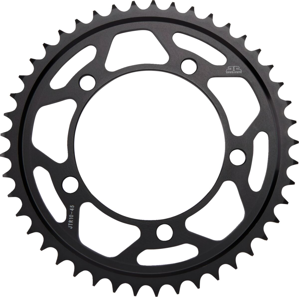 Sort stål bagkædehjul 45T 525 - JTR10.45 - JT Sprockets - Pitboxen.dk