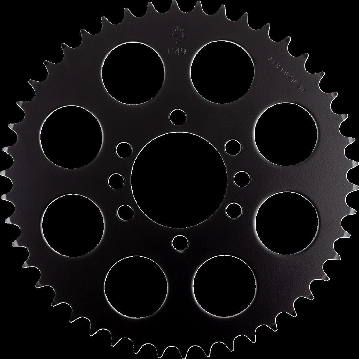 Sort stål bagkædehjul 46T 520 - JTR1826.46 - JT Sprockets - Pitboxen.dk