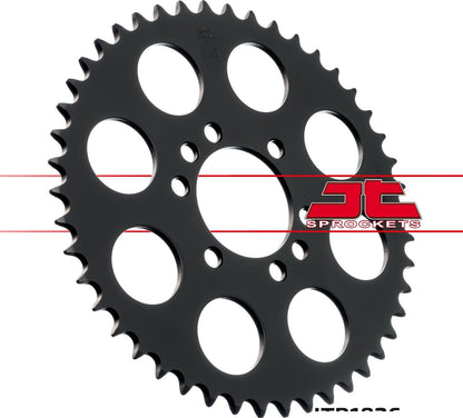 Sort stål bagkædehjul 46T 520 - JTR1826.46 - JT Sprockets - Pitboxen.dk