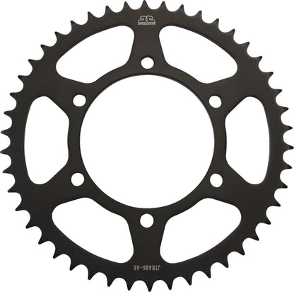 Sort stål bagkædehjul 46T 520 - JTR486.46 - JT Sprockets - Pitboxen.dk
