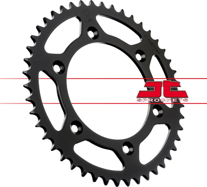 Sort stål bagkædehjul 46T 520 - JTR897.46 - JT Sprockets - Pitboxen.dk