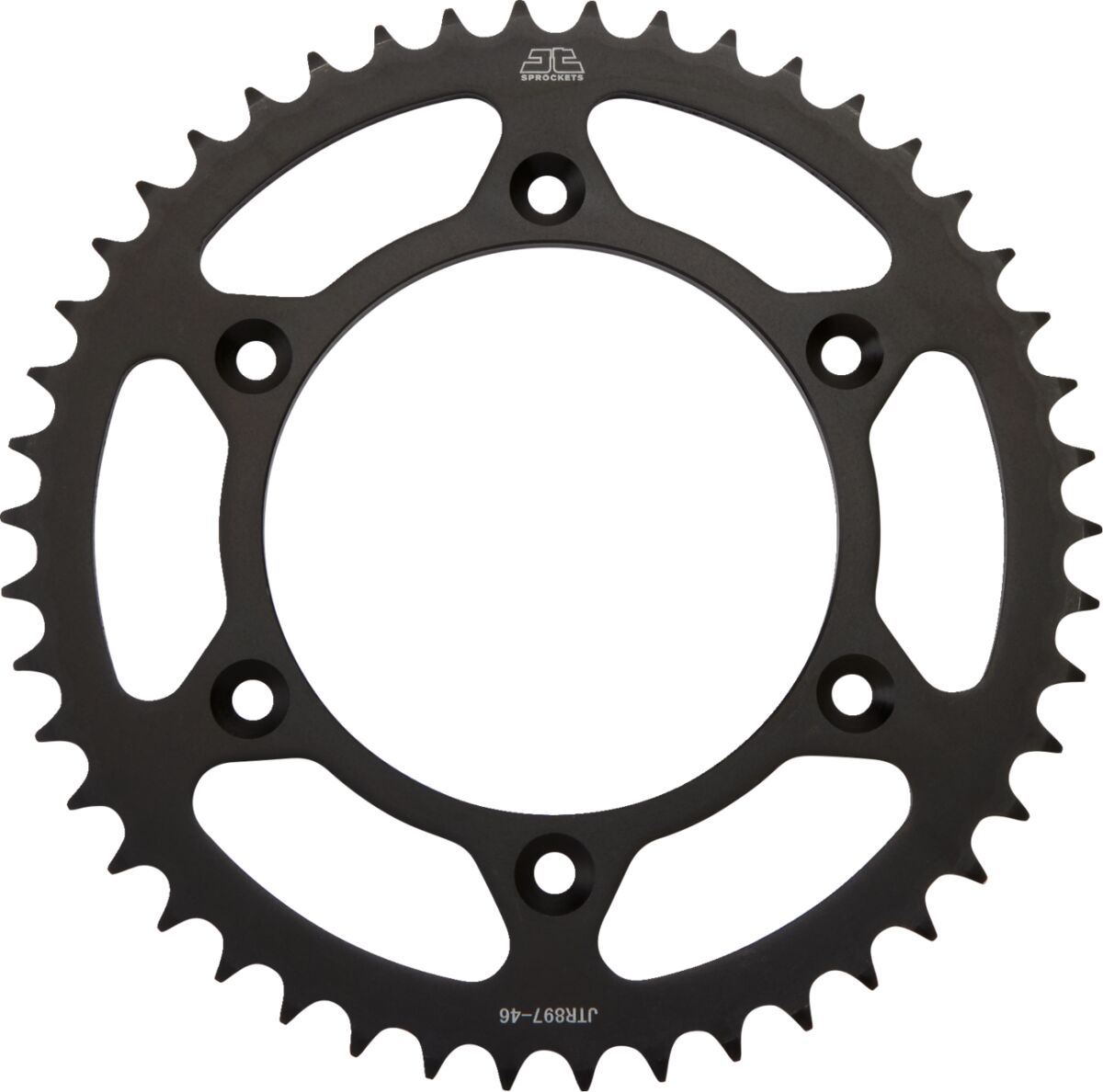 Sort stål bagkædehjul 46T 520 - JTR897.46 - JT Sprockets - Pitboxen.dk