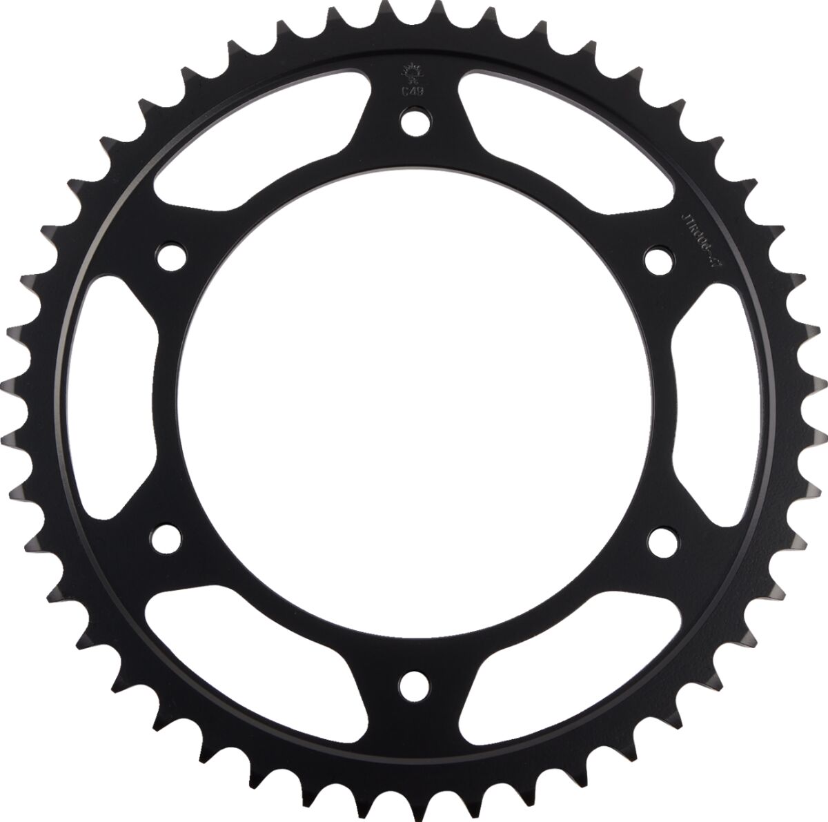Sort stål bagkædehjul 47T 525 - JTR6.47 - JT Sprockets - Pitboxen.dk