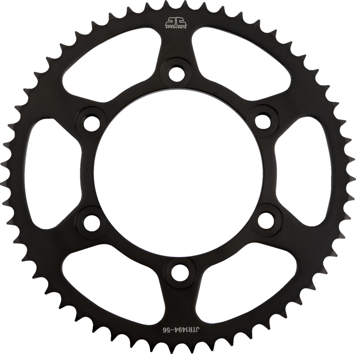 Sort stål bagkædehjul 56T 428 - JTR1494.56 - JT Sprockets - Pitboxen.dk