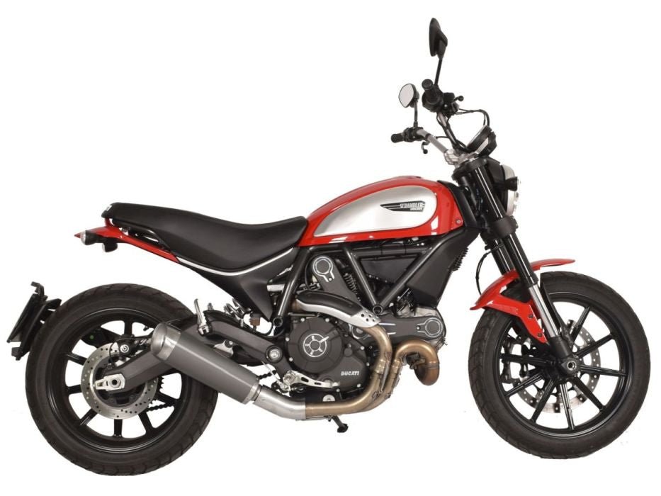 SPARK EVO V SLIP - ON LYDDÆMPER TITANIUM DUCATI SCRAMBLER - Pitboxen.dk