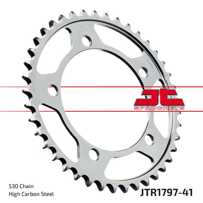 stål bagkædehjul 41T 530 - JTR1797.41 - JT Sprockets - Pitboxen.dk