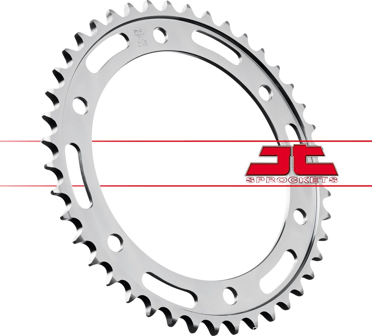 stål bagkædehjul 43T 525 - JTR1346.43 - JT Sprockets - Pitboxen.dk