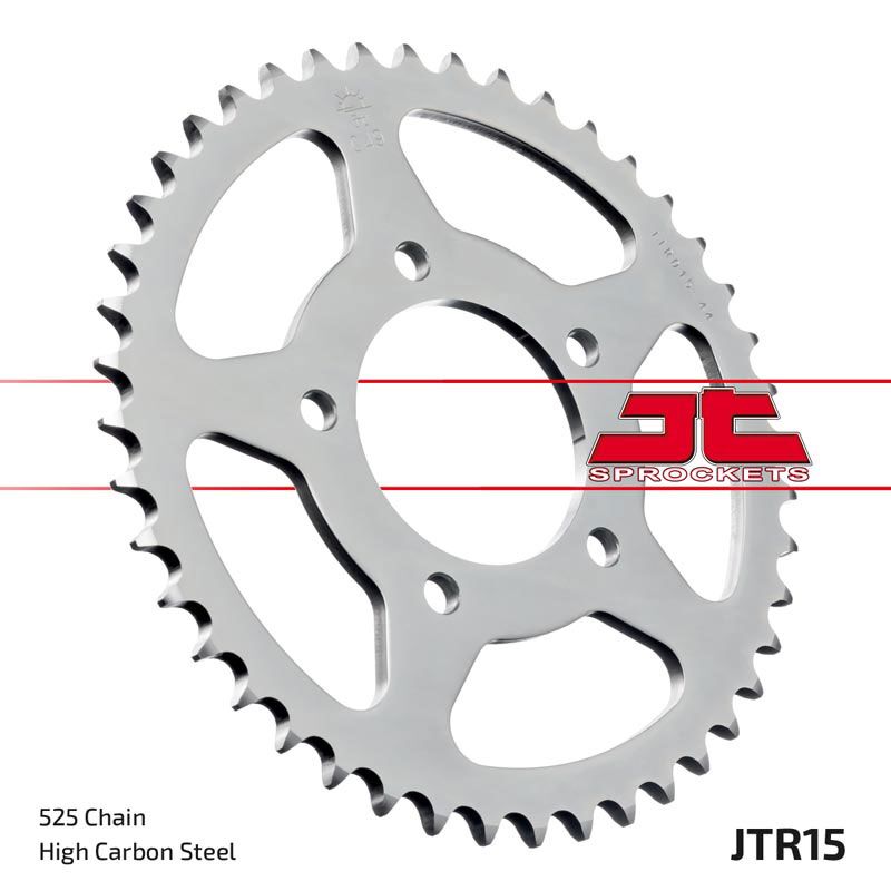 stål bagkædehjul 44T 525 - JTR15.44 - JT Sprockets - Pitboxen.dk