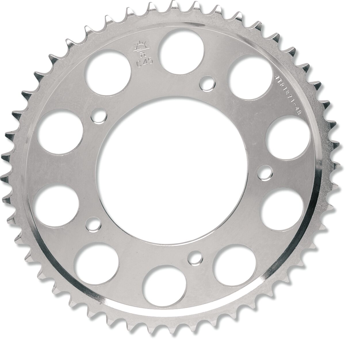 stål bagkædehjul 46T 520 - JTR487.46 - JT Sprockets - Pitboxen.dk
