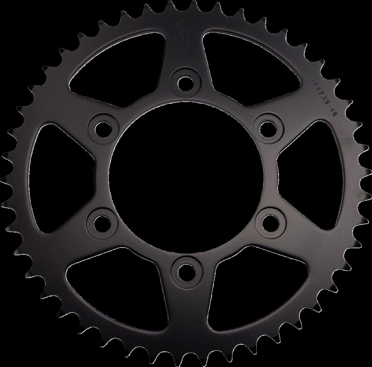stål bagkædehjul 46T 520 - JTR735.46 - JT Sprockets - Pitboxen.dk
