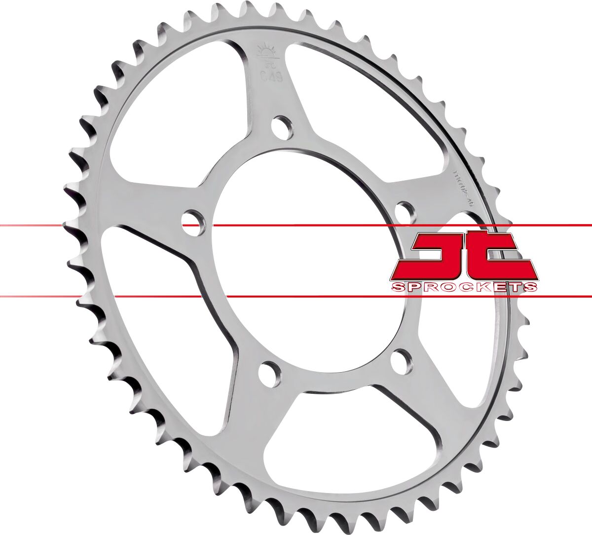 stål bagkædehjul 46T 525 - JTR702.46 - JT Sprockets - Pitboxen.dk