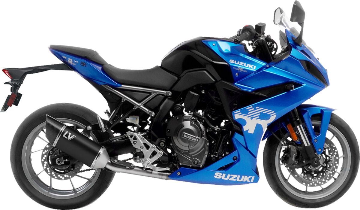 Suzuki GSX - 8S 23 - 24 Full system - LeoVince LV - 14 Black - Pitboxen.dk