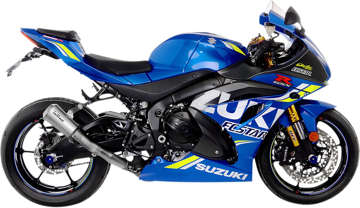 Suzuki GSX - R1000 17 - 21 Slip - on udstødning - LeoVince LV - 10 - Pitboxen.dk