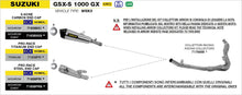 Suzuki GSX-S 1000 GX 2024- Arrow udstødning. Slip-on udstødninger, komplette udstødninger, manifold/forrør. Find det hos Pitboxen.dk