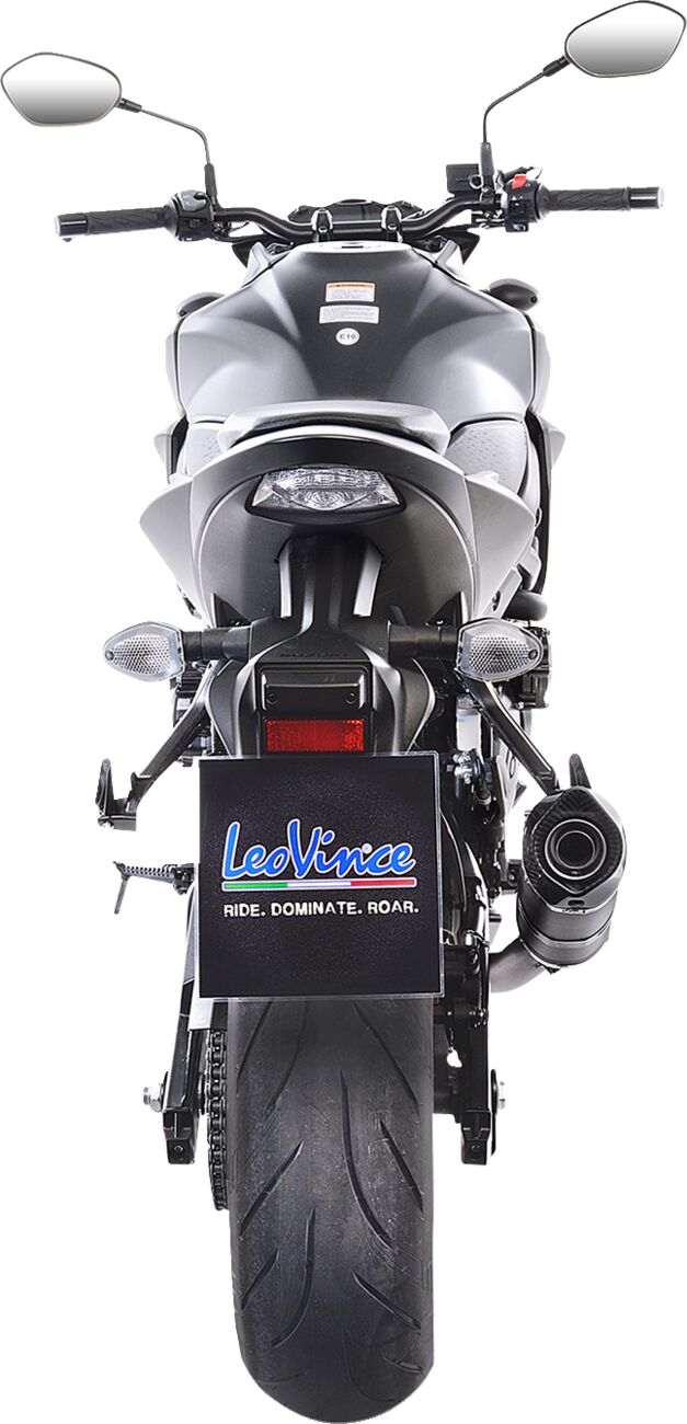 Suzuki GSX - S 750 17 - 20 Slip - on udstødning - LeoVince LV - 1 Carbon - Pitboxen.dk