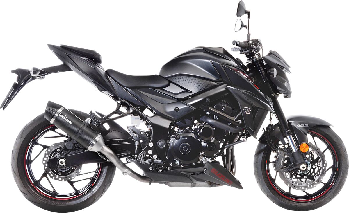 Suzuki GSX - S 750 17 - 20 Slip - on udstødning - LeoVince LV - 1 Carbon - Pitboxen.dk