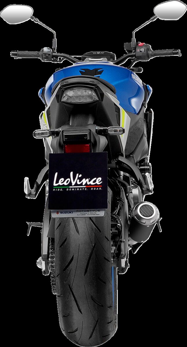 Suzuki GSX - S1000 21 - 25 Slip - on udstødning - LeoVince LV - 10 Black - Pitboxen.dk