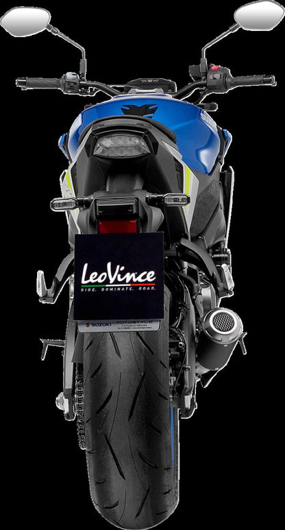 Suzuki GSX - S1000 21 - 25 Slip - on udstødning - LeoVince LV - 10 Black - Pitboxen.dk